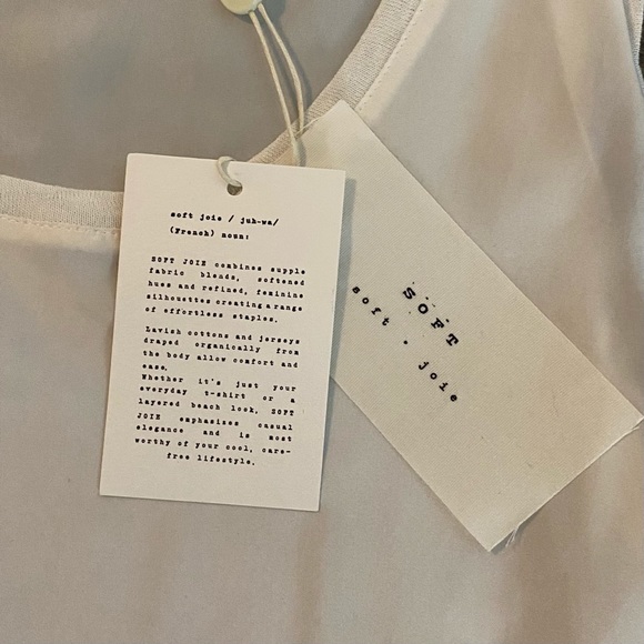 Soft Joie 100% Silk Tank Top - Picture 5 of 6